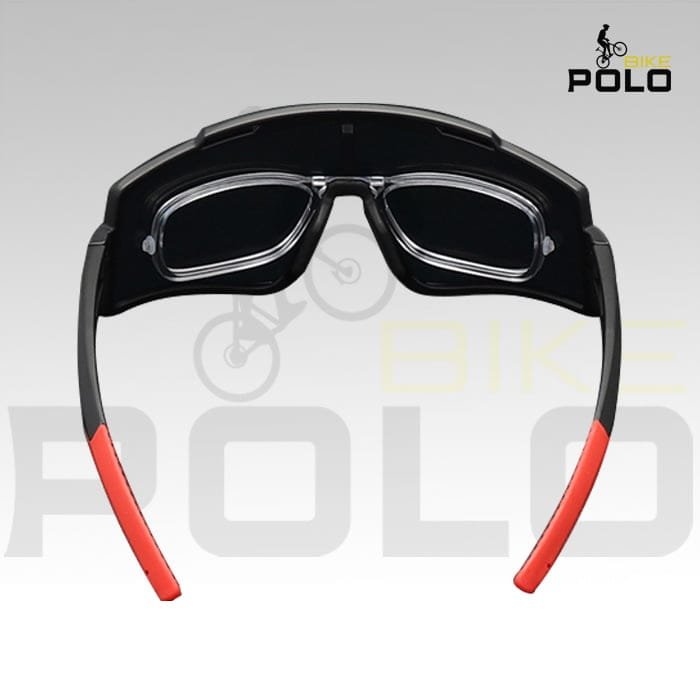 Gafas Twinshield lente negro al aire Polo Bike