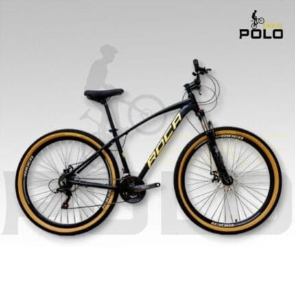 Bicicleta Roca Prado Rin 29 negro amarillo F. hidráulico