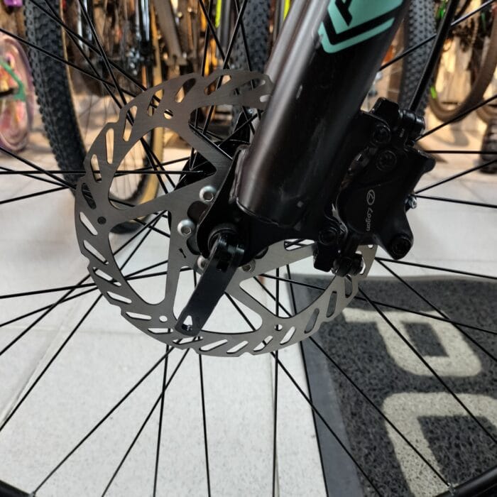 Bicicleta Roca Prado Rin 29 negro verde menta F. hidráulico