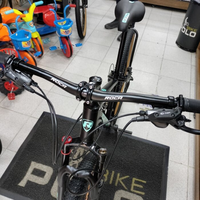 Bicicleta Roca Prado Rin 29 negro verde menta F. hidráulico