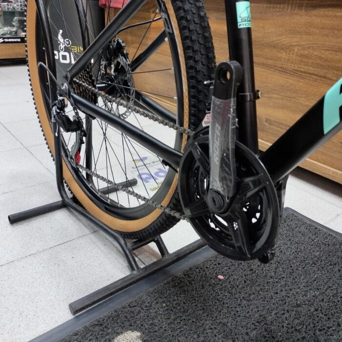 Bicicleta Roca Prado Rin 29 negro verde menta F. hidráulico