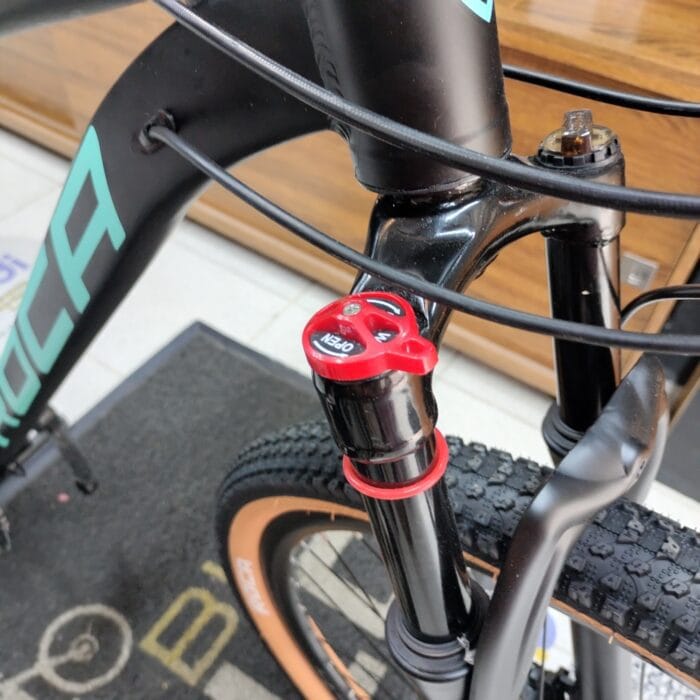 Bicicleta Roca Prado Rin 29 negro verde menta F. hidráulico