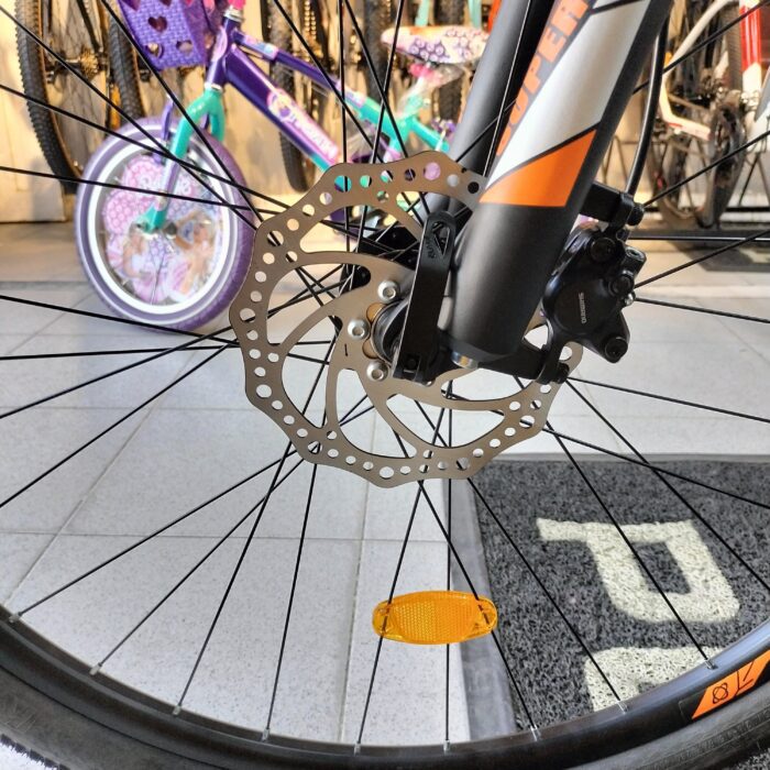 Bicicleta Super Look Lion 29 Negro naranja mate