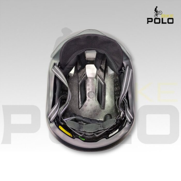 Casco con lente y visera de gorra Super Look TT33 negro