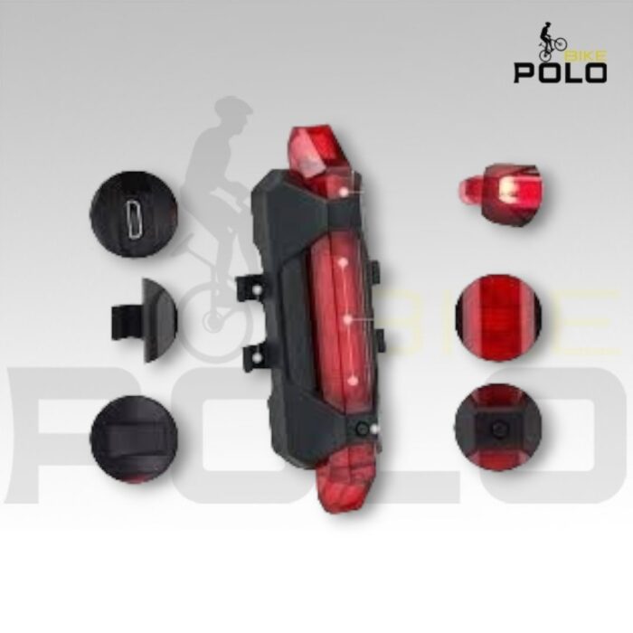 Luz led trasera bicicleta Soldier Sj-20051