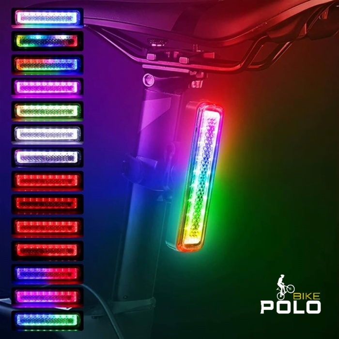 Luz led trasera multicolor AQY-0107