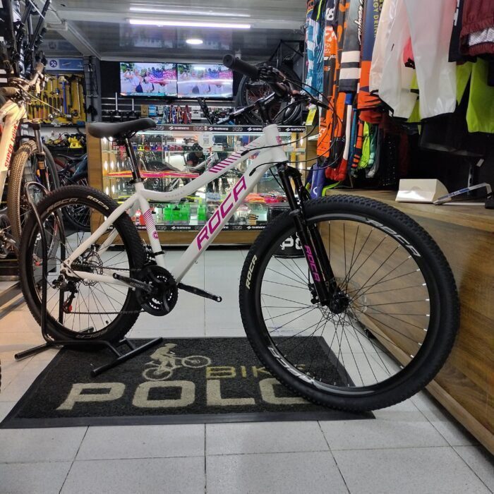 Bicicleta Roca Makalu Steel blanco rin 26