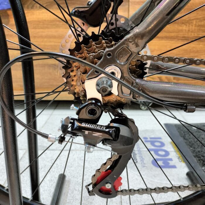 Bicicleta Roca Prado 160 gris freno hidráulico rin 29