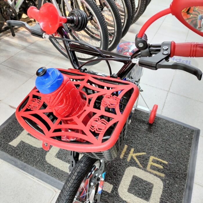 Bicicleta Spiderman Rin 16 Full equipo negro azul