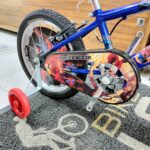 Bicicleta Spiderman Rin 16 Full equipo negro azul