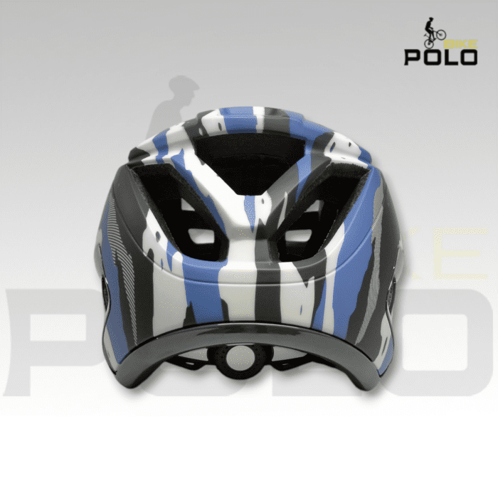 Casco camuflado MTB ES-033C azul