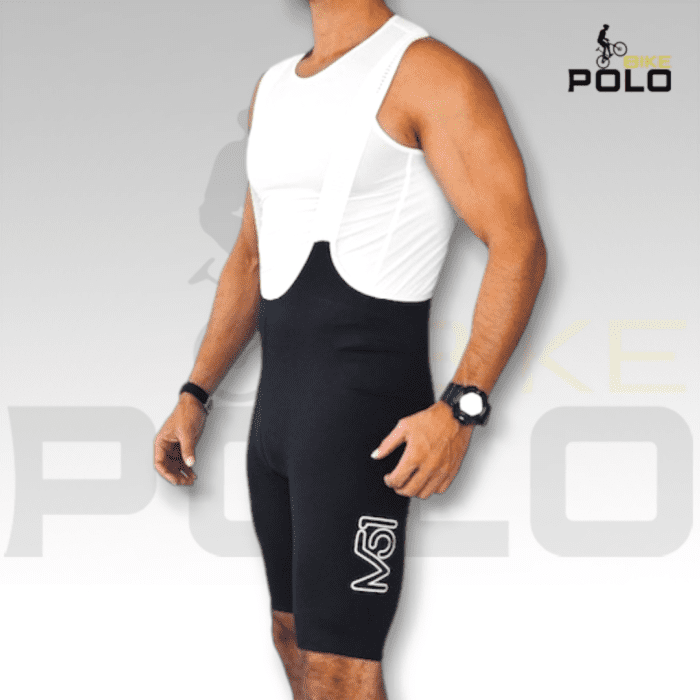 Lycra M51 corta sin costuras negro
