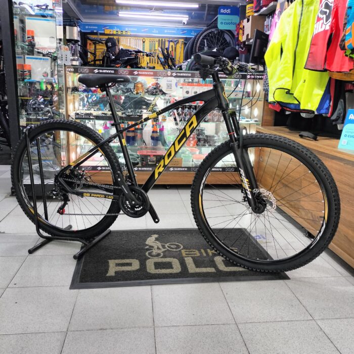 Bicicleta Roca Prado 140 2026 Rin 29 Negro amarillo - Imagen 2