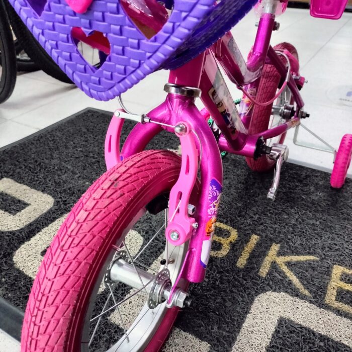 Bicicleta Princesa sofia Rin 12 Full equipo rosado