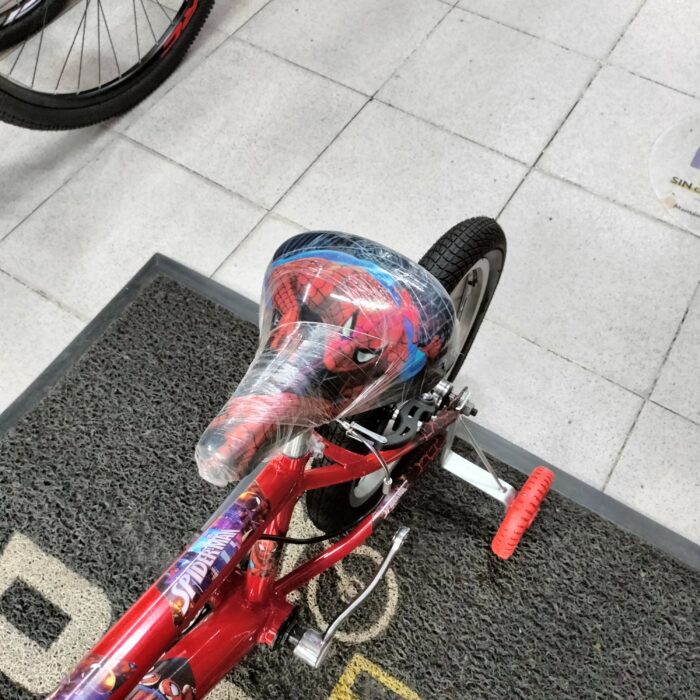Bicicleta Spiderman Rin 16 Full equipo
