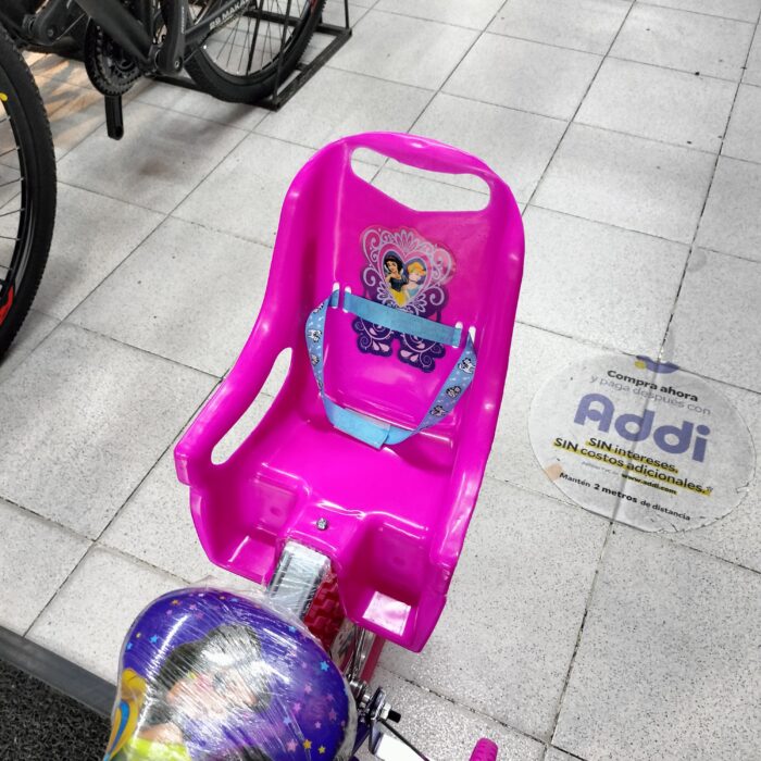 Bicicleta Frozen Rin 16 Full equipo rosado
