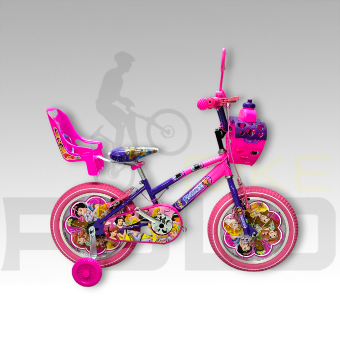 Bicicleta Frozen Rin 16 Full equipo rosado