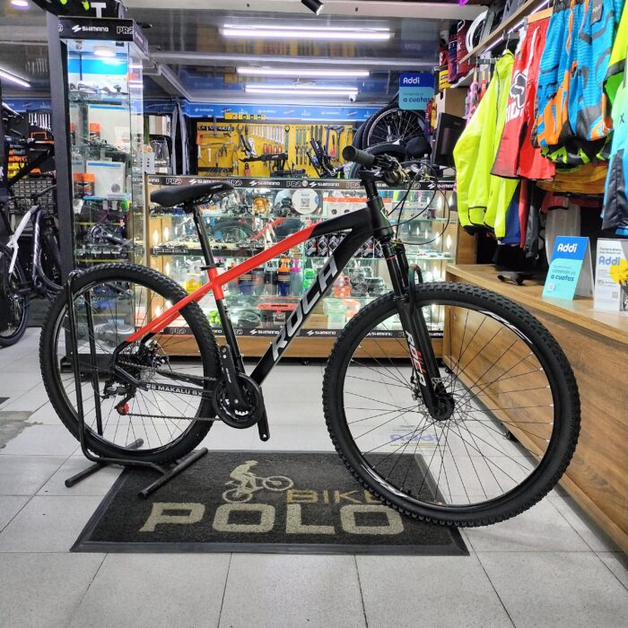 Bicicleta Roca Makalu SX 2026 Rin 29 Negro rojo - Imagen 2