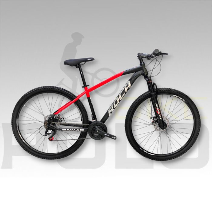 Bicicleta Roca Makalu SX 2026 Rin 29 Negro rojo - Imagen 1