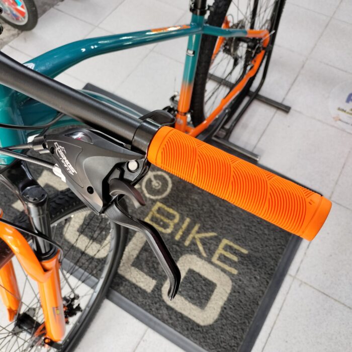 BICICLETA MTB 29P 7VEL TITAN ACERO GW NARANJA-VERDE