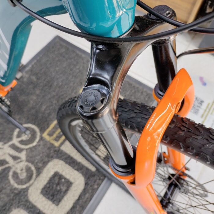 BICICLETA MTB 29P 7VEL TITAN ACERO GW NARANJA-VERDE