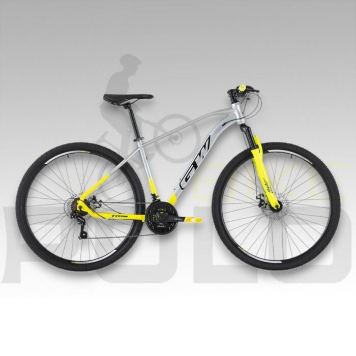BICICLETA MTB 29P 7VEL TITAN ACERO GW GRIS ZAFIRO