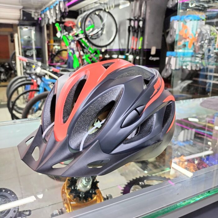 CASCO MTB TARANTULA GW NEGRO MATE/ROJO - Imagen 2