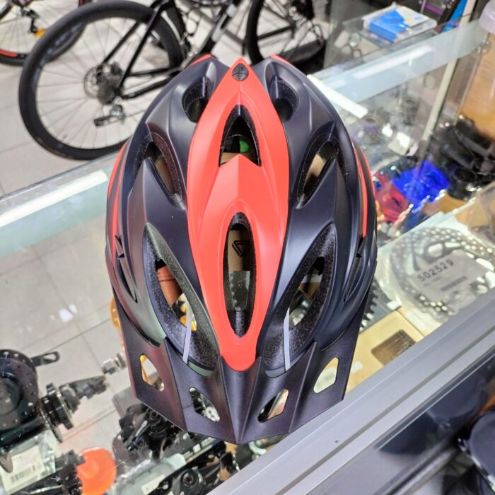 CASCO MTB TARANTULA GW NEGRO MATE/ROJO - Imagen 5