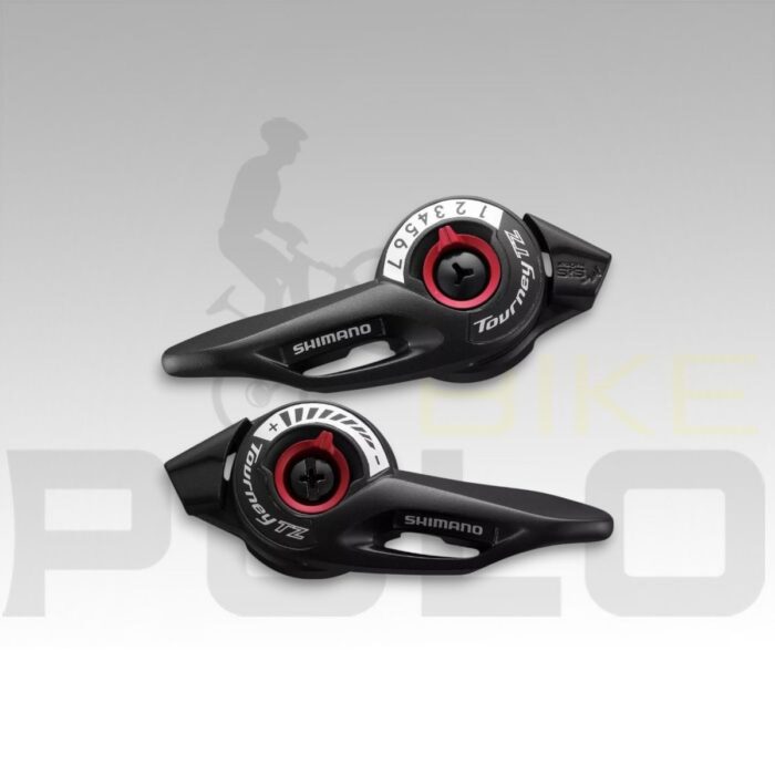 PALANCAS DE CAMBIO SL-TZ500 3X7V TOURNEY SHIMANO - Imagen 1