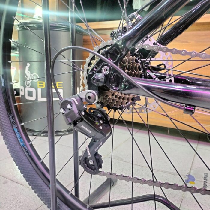 BICICLETA MTB 29 3X7V LYNX ALUMINIO GW NEGRO GRIS - Imagen 9