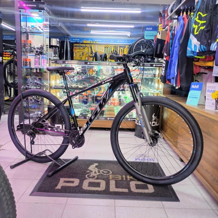 BICICLETA MTB 29 3X7V LYNX ALUMINIO GW NEGRO GRIS - Imagen 2