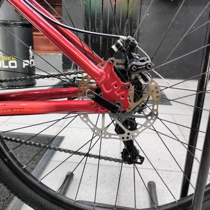 BICICLETA MTB 29 3X7V LYNX ALUMINIO GW ROJO WINE - Imagen 8
