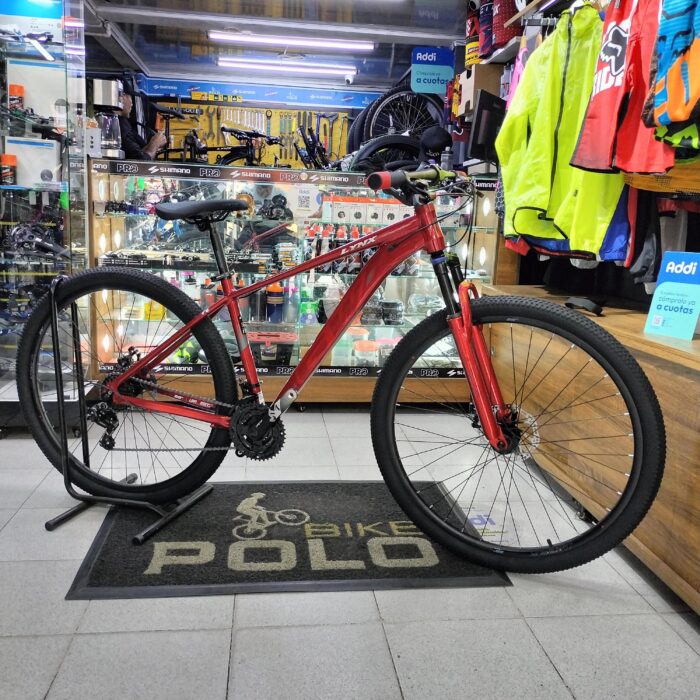 BICICLETA MTB 29 3X7V LYNX ALUMINIO GW ROJO WINE - Imagen 2