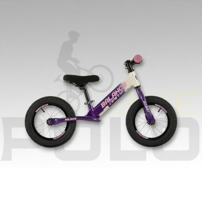 BICICLETA PUSHBIKE NIÑO/NIÑA 12P BALANCE ACERO GW MORADO PERLA - Imagen 1