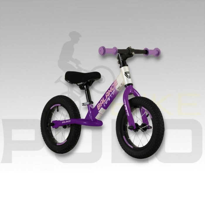 BICICLETA PUSHBIKE NIÑO/NIÑA 12P BALANCE ACERO GW MORADO PERLA - Imagen 2