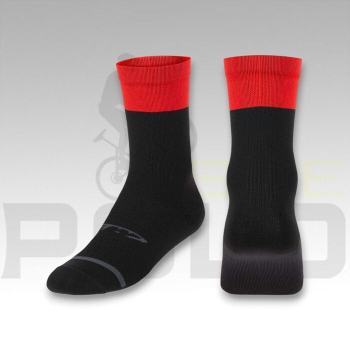 MEDIAS LITHE GW NEGRO ROJO - Imagen 1