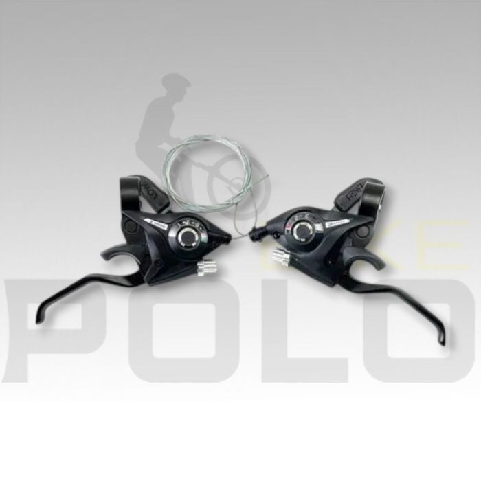 PALANCAS DE FRENO/CAMBIO MTB 3X8 VEL SOLDIER - Imagen 1