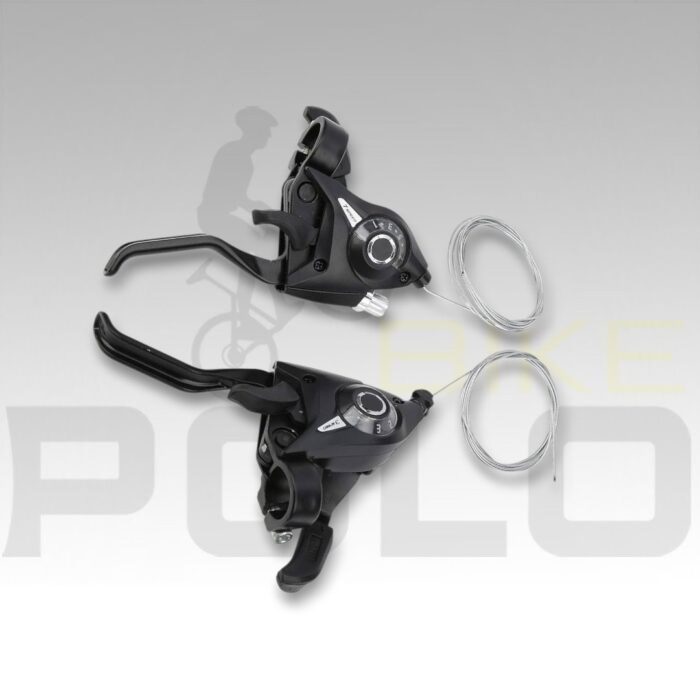 PALANCAS DE FRENO/CAMBIO MTB 3X8 VEL SOLDIER - Imagen 2