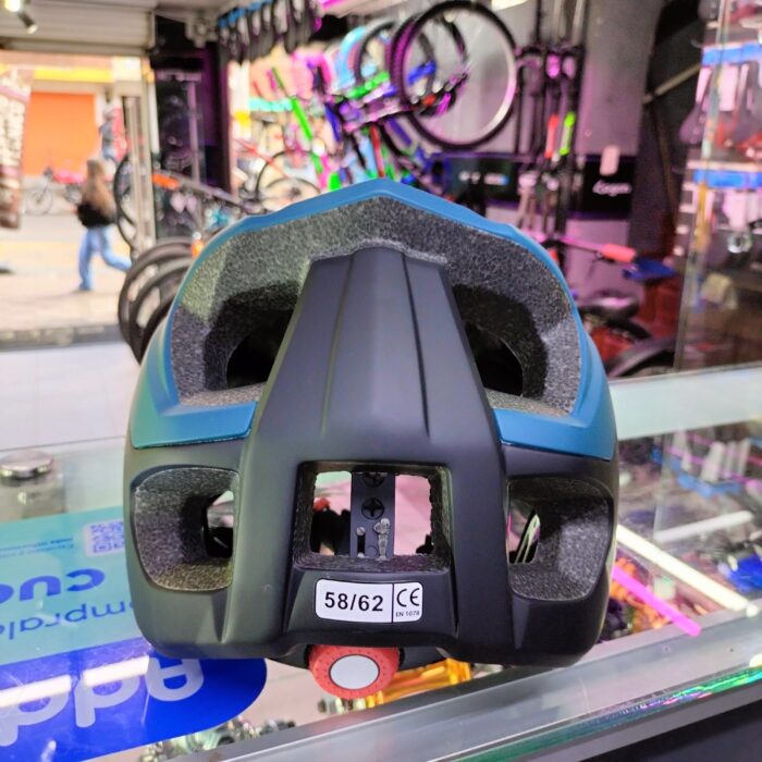 CASCO MTB MAINFRAME VERDE PETROLEO - Imagen 6