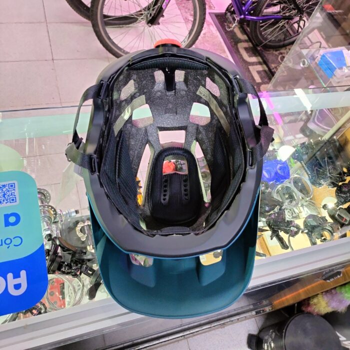 CASCO MTB MAINFRAME VERDE PETROLEO - Imagen 7