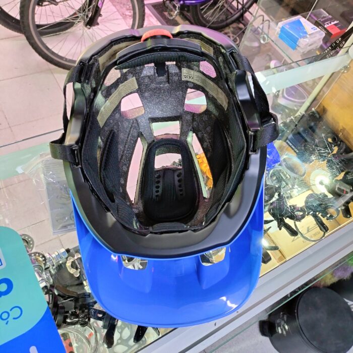 CASCO MTB MAINFRAME NEGRO AZUL - Imagen 7