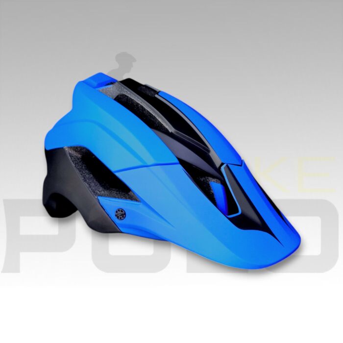 CASCO MTB MAINFRAME NEGRO AZUL - Imagen 1