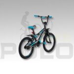BICICLETA INFANTIL NIÑO 20P MOTO TXT650 GW NEGRO BR-AZUL CERÚLEO - Imagen 3