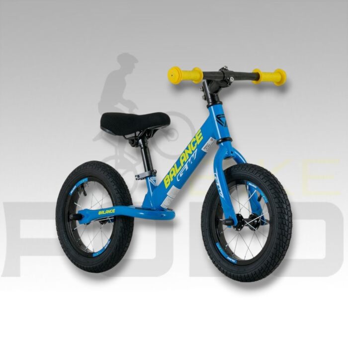 BICICLETA PUSHBIKE NIÑO/NIÑA 12P BALANCE ACERO GW AZUL CIELO - AMARILLO CUARZO - Imagen 2