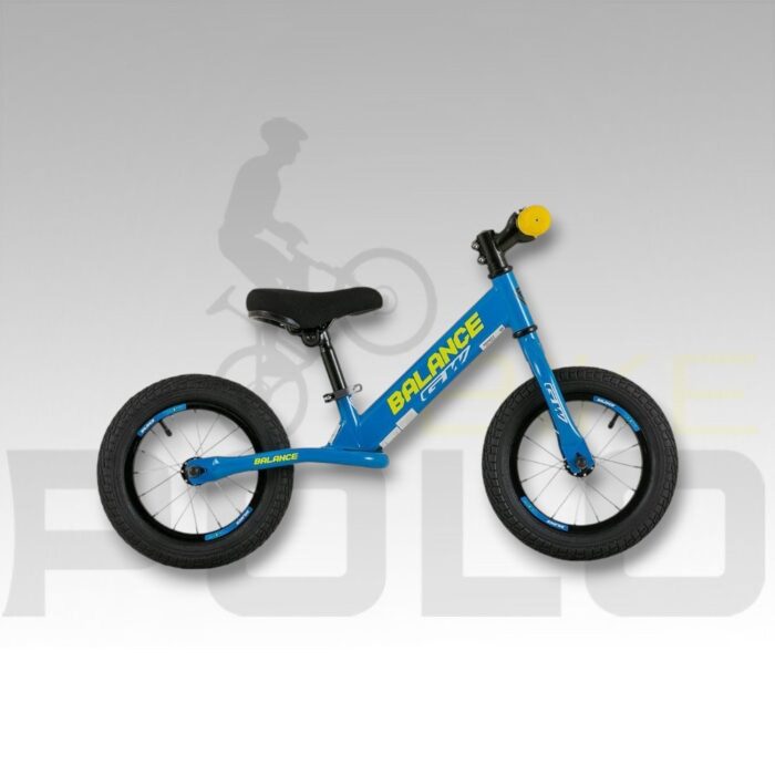 BICICLETA PUSHBIKE NIÑO/NIÑA 12P BALANCE ACERO GW AZUL CIELO - AMARILLO CUARZO - Imagen 1