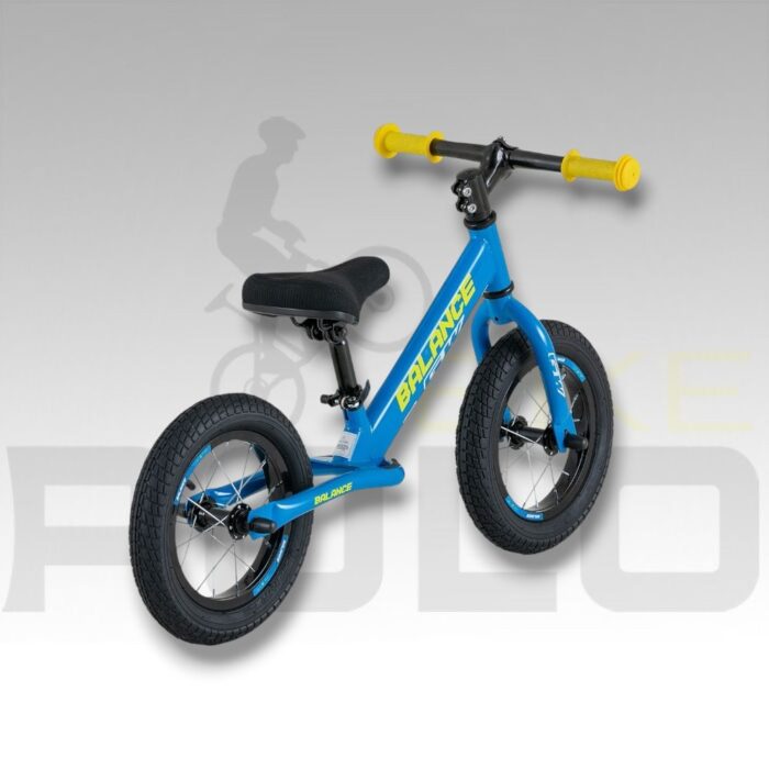 BICICLETA PUSHBIKE NIÑO/NIÑA 12P BALANCE ACERO GW AZUL CIELO - AMARILLO CUARZO - Imagen 3