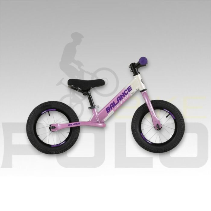 BICICLETA PUSHBIKE NIÑO/NIÑA 12P BALANCE ACERO GW LILA PERLADO - CREMA PERLADO - Imagen 1