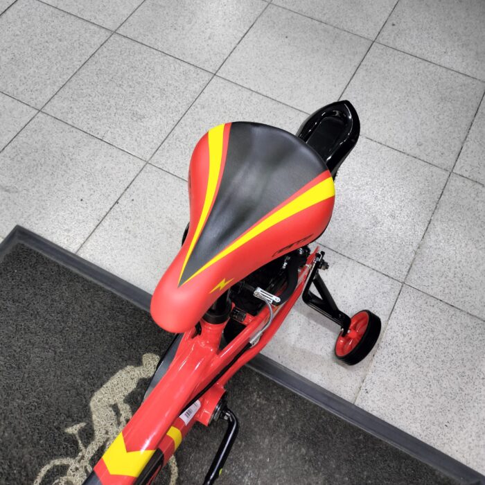 BICICLETA INFANTIL NIÑO 16P LIGHTNING GW GRIS PERLA BR-ROJO - Imagen 5