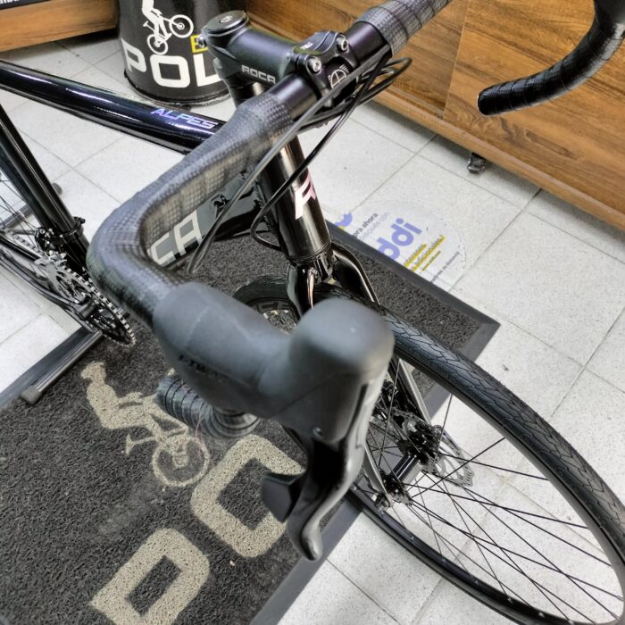 Bicicleta Ruta Roca Alpes 2025 9 Velocidades negro - Imagen 11