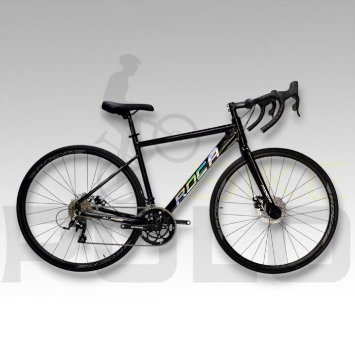 Bicicleta Ruta Roca Alpes 2025 9 Velocidades negro - Imagen 1